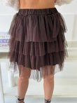 Dámská sukně GLR017 - hnědá