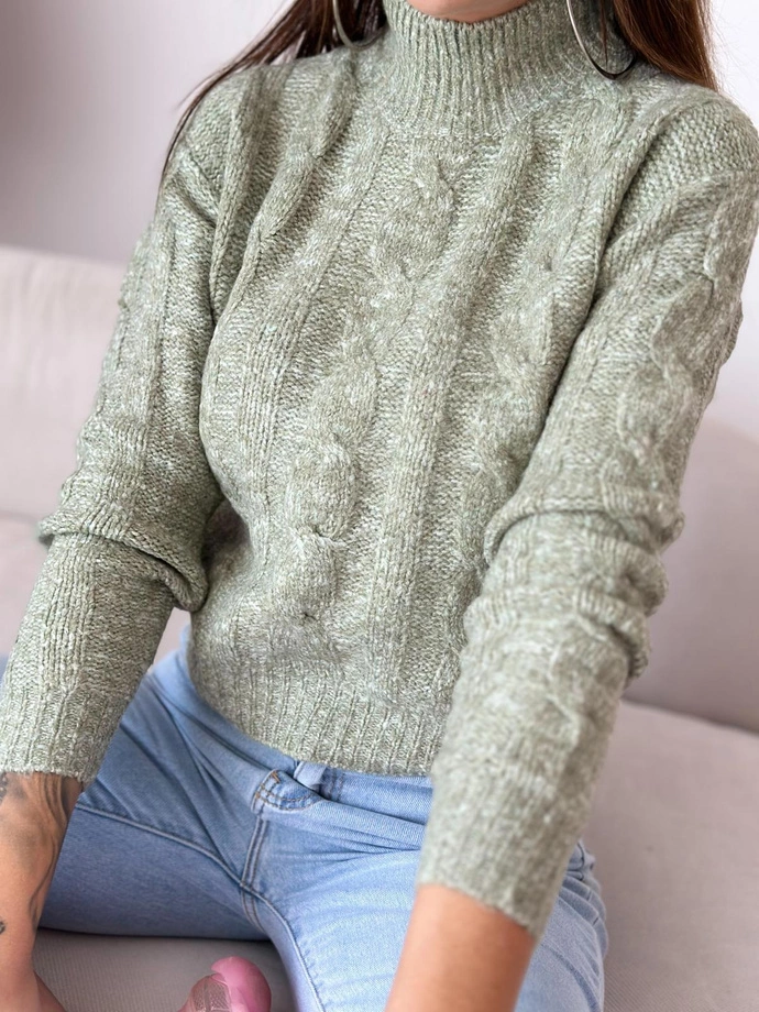 Dámský svetr 022ELR - béžová