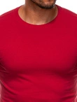 Pánské základní tričko EM-TSBS-0100 - červené