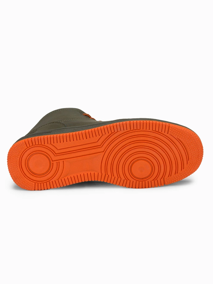 Pánské sneakers boty - zelená T311