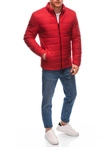 Pánská přechodná prošívaná bunda 526C - červená