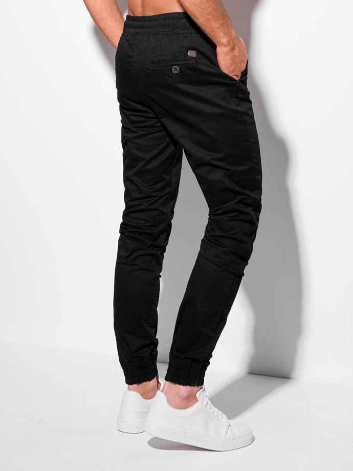 Pánské kalhoty jogger 1188P - černé