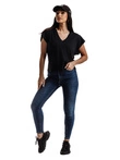 Dámské tričko bez potisku SLR087- černé