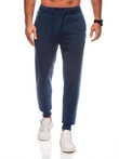 Pánské pevné tepláky BASIC joggers - tmavě modré V5 EM-PABS-0108
