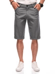 Pánské krátké šortky chino 504W - šedé
