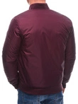 Pánská přechodná bunda bomber 532C - bordó