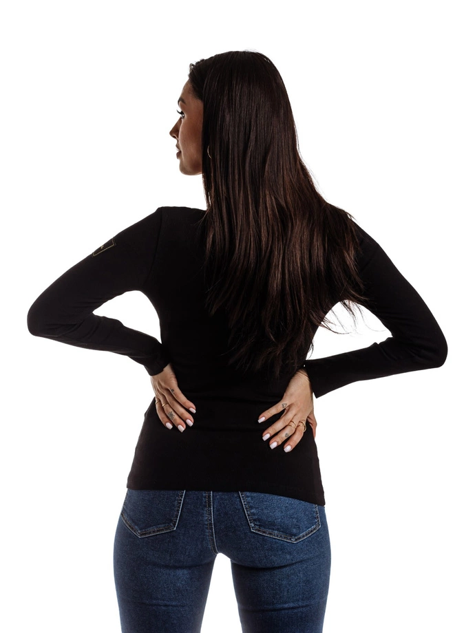 Dámská halenka LLR019 - černá