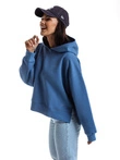 Dámská mikina s kapucí TLR044 - modrá