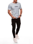 Pánské tričko s potiskem S2030 - šedé