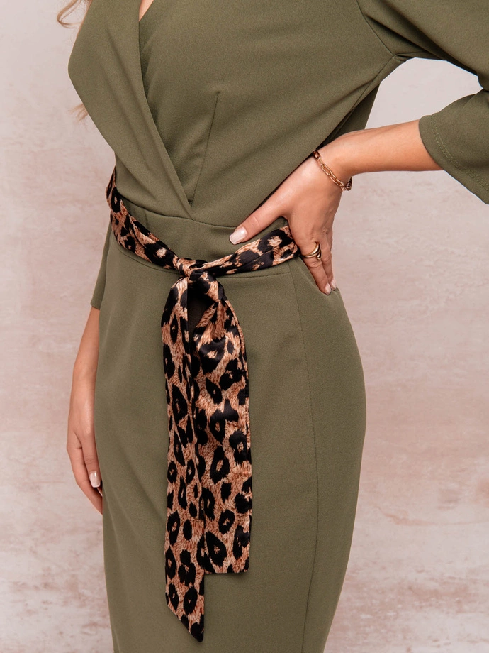 Dámské šaty 092DLR - khaki