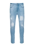 Pánské riflové kalhoty - světle indigo P1028