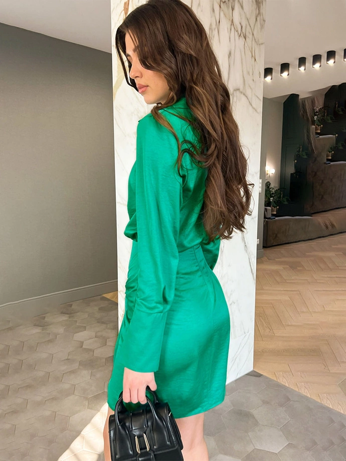 Mini šaty LIV DLR156 - zelené