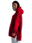 Dámská mikina s kapucí TLR043 - červená