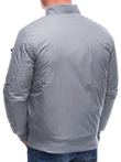Pánská přechodná bunda bomber 532C - šedá