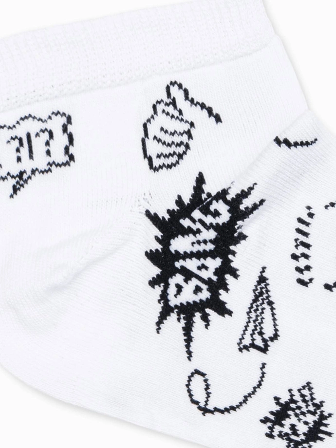 Pánské ponožky - bílá V25 U177