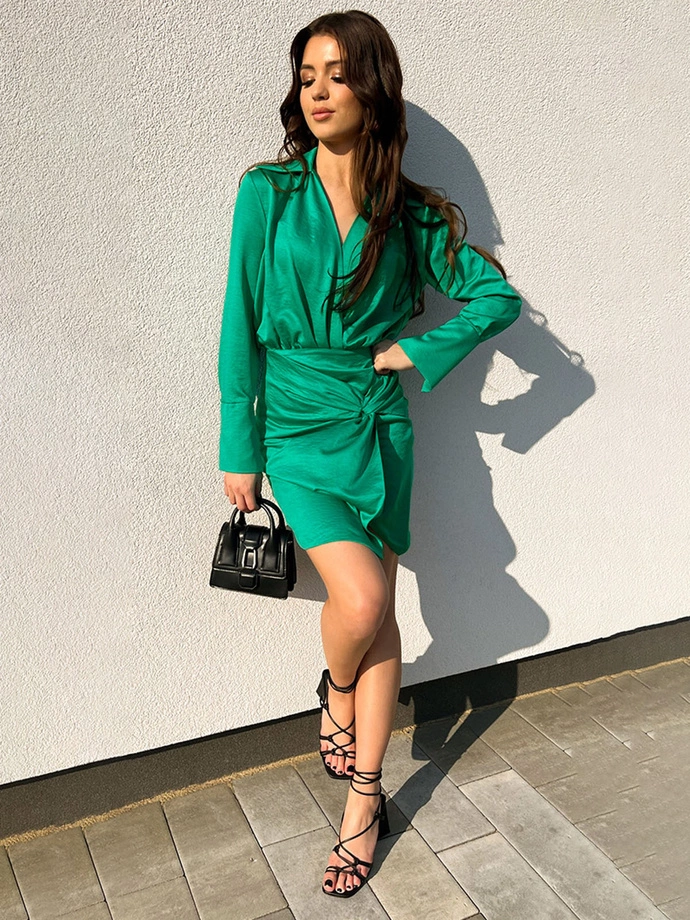 Mini šaty LIV DLR156 - zelené