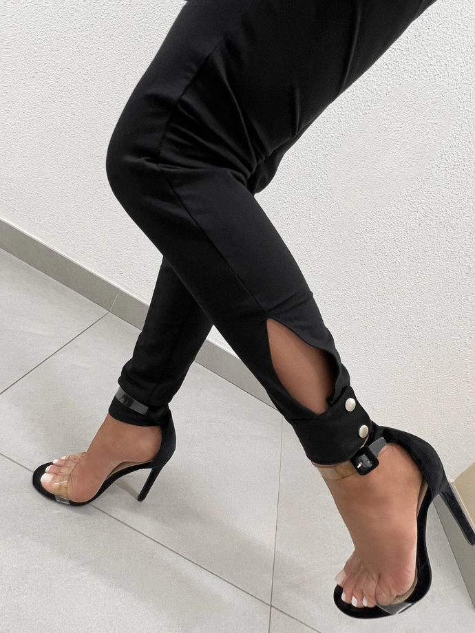 Dámské tepláky PLR264 - černé