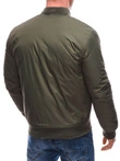 Pánská přechodná bunda bomber 532C - olivově zelená