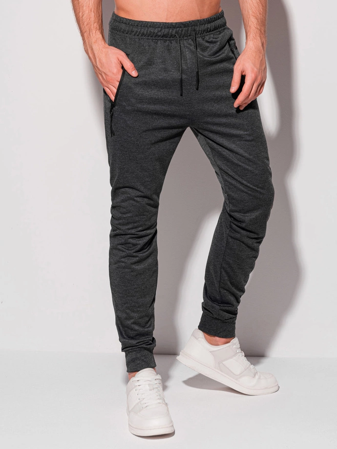 Pánské tepláky 1298P - grafitové