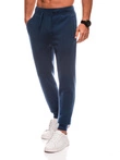 Pánské pevné tepláky BASIC joggers - tmavě modré V5 EM-PABS-0108