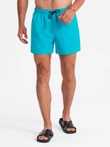 Pánské krátké plavecké šortky 526W - tyrkysové