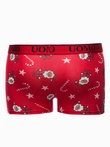 Pánské boxerky 279U - červené