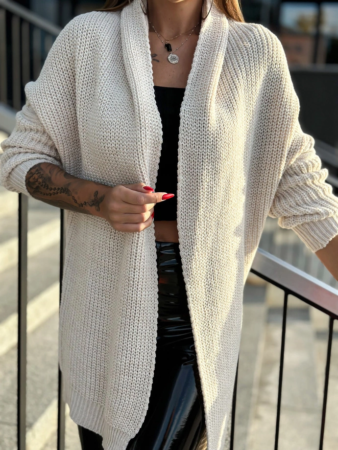 Dámský svetr 022ELR - béžová