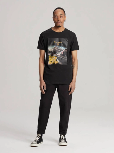 Pánské krátké bojové šortky PRM SH 302 W429 - modrá melanž