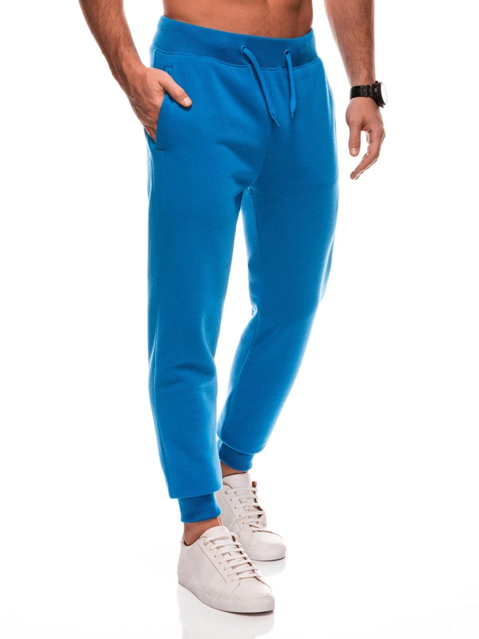 Pánské jednotné tepláky BASIC - modré V1 EM-PABS-0108